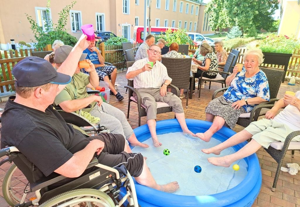 So bunt und erfrischend war der Sommer in der Tagespflege Kamenz