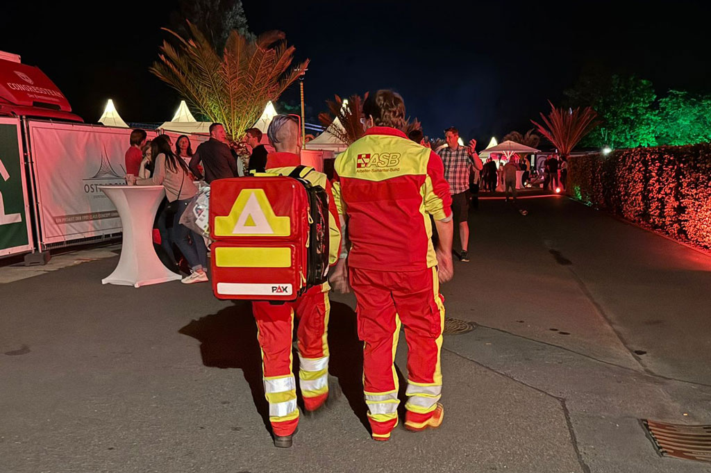 Sanitätsdienst beim SachsenEnergie-Mitarbeiterfest – Wir waren dabei!
