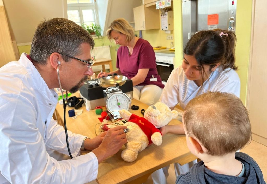 Teddysprechstunde in der ASB Kita „Elblandzwerge“