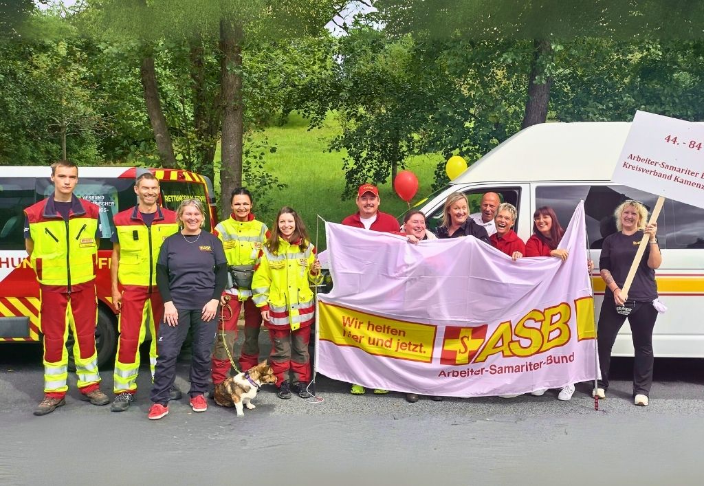 800 Jahre Kamenz – ASB mittendrin beim Festumzug