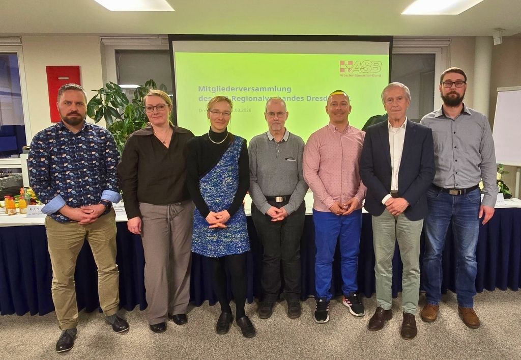 Mitgliederversammlung des ASB-Regionalverbandes Dresden e.V. wählt Vorstand