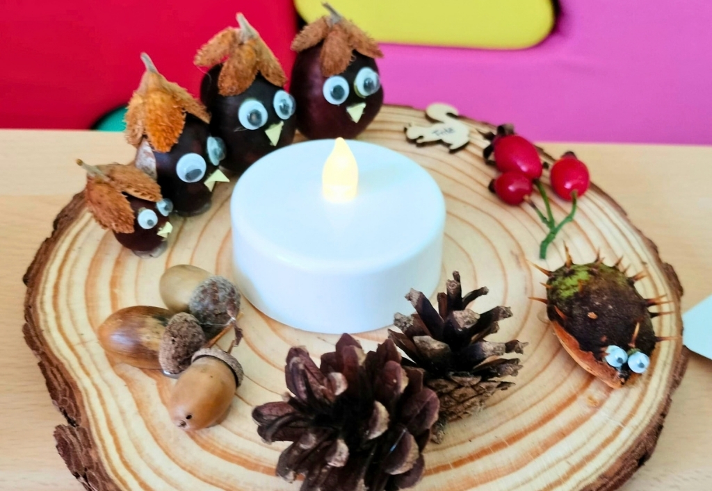 Herbstausstellung und Erntedank in der Kita „Gönnsdorfer Spatzenland”