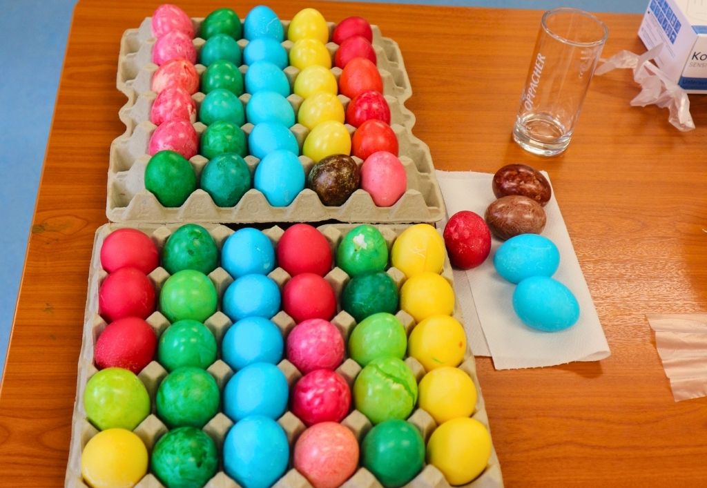 Bunt und fröhlich: So war die Osterzeit im Pflegeheim Königsbrück